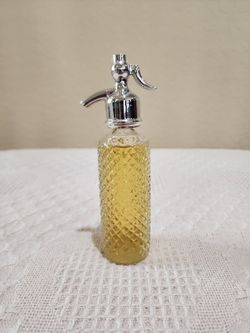 After Shave Cologne - FULL Avon Bar SELTZER Dispenser Windjammer Scent Glass Bottle