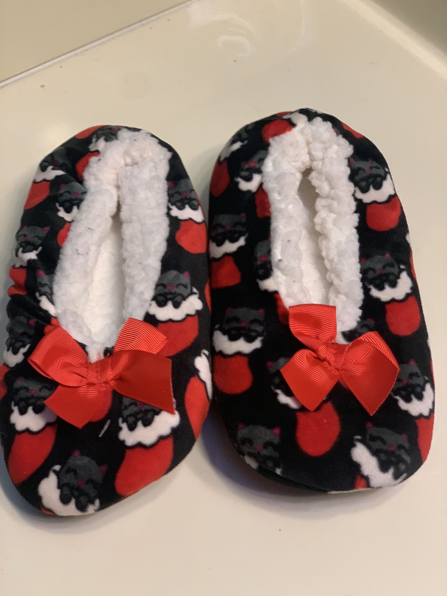 Large Cat Slippers New