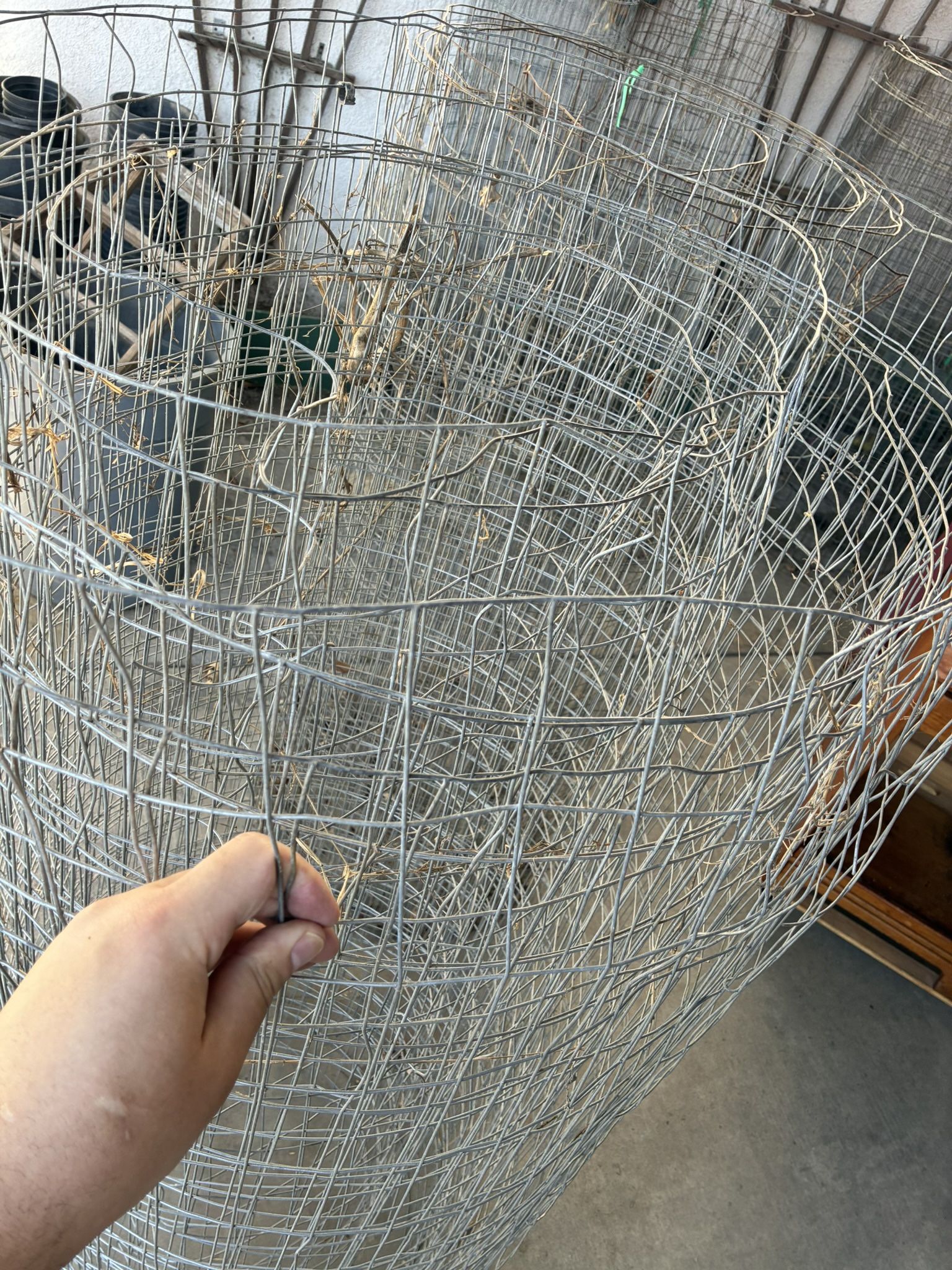 Metal Fencing 5 Feet Tall Covers Small backyard