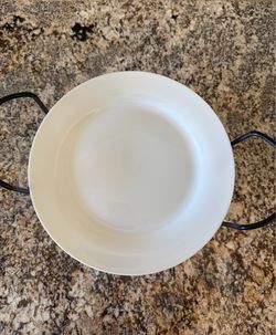 10 Dinner Plates with Stand