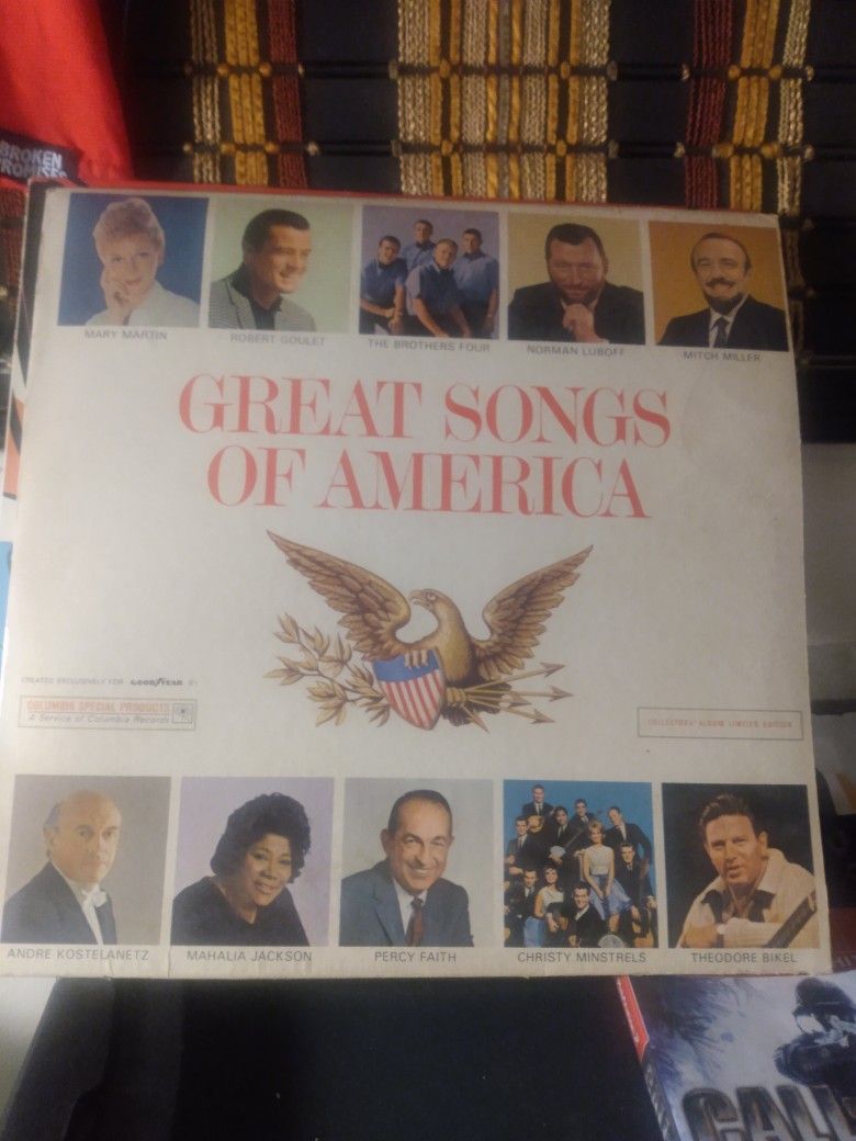 Vintage Greatest Songs Of America Album