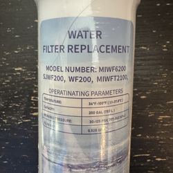 MIWF6200 twist-in refrigerator water filter