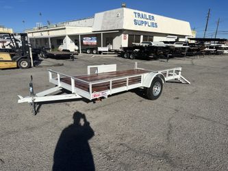 New 6 1/2 x 13 side load trailer