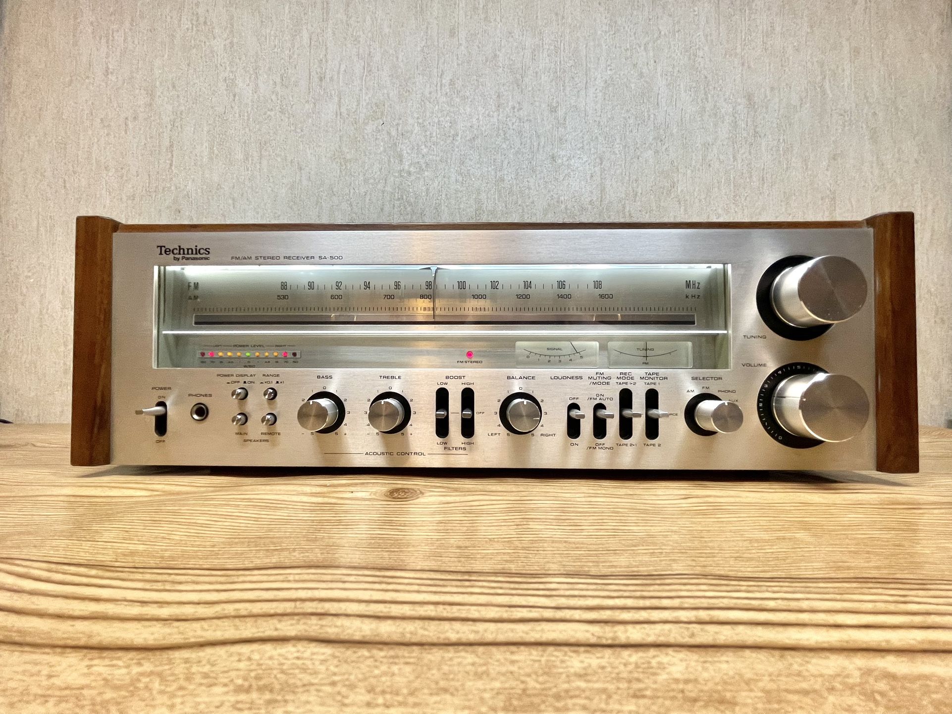 Vintage Technics SA-500 Stereo Receiver LED’s *Serviced*