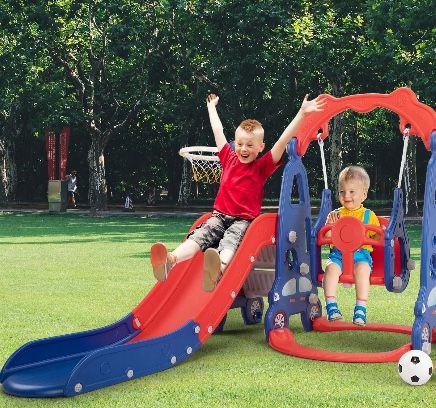Swing And Slide Set For Kiddos