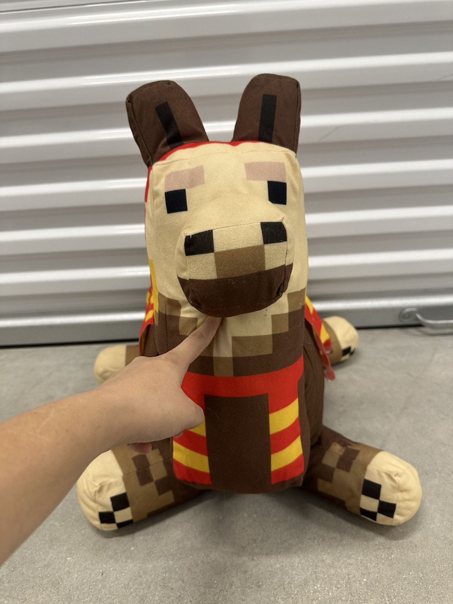 JUMBO Minecraft Llama Plush