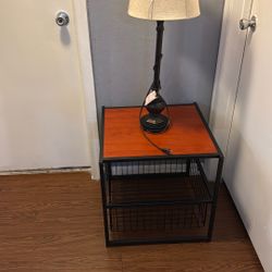 Beauty Table With Rack Under 