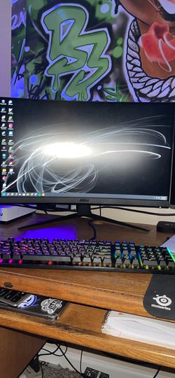 Gaming Monitor Curved Screen 