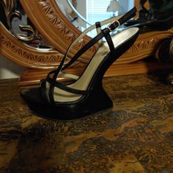 Platform Black Heels