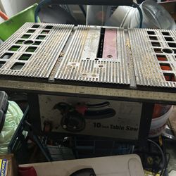 Table Saw + Belt Sander 