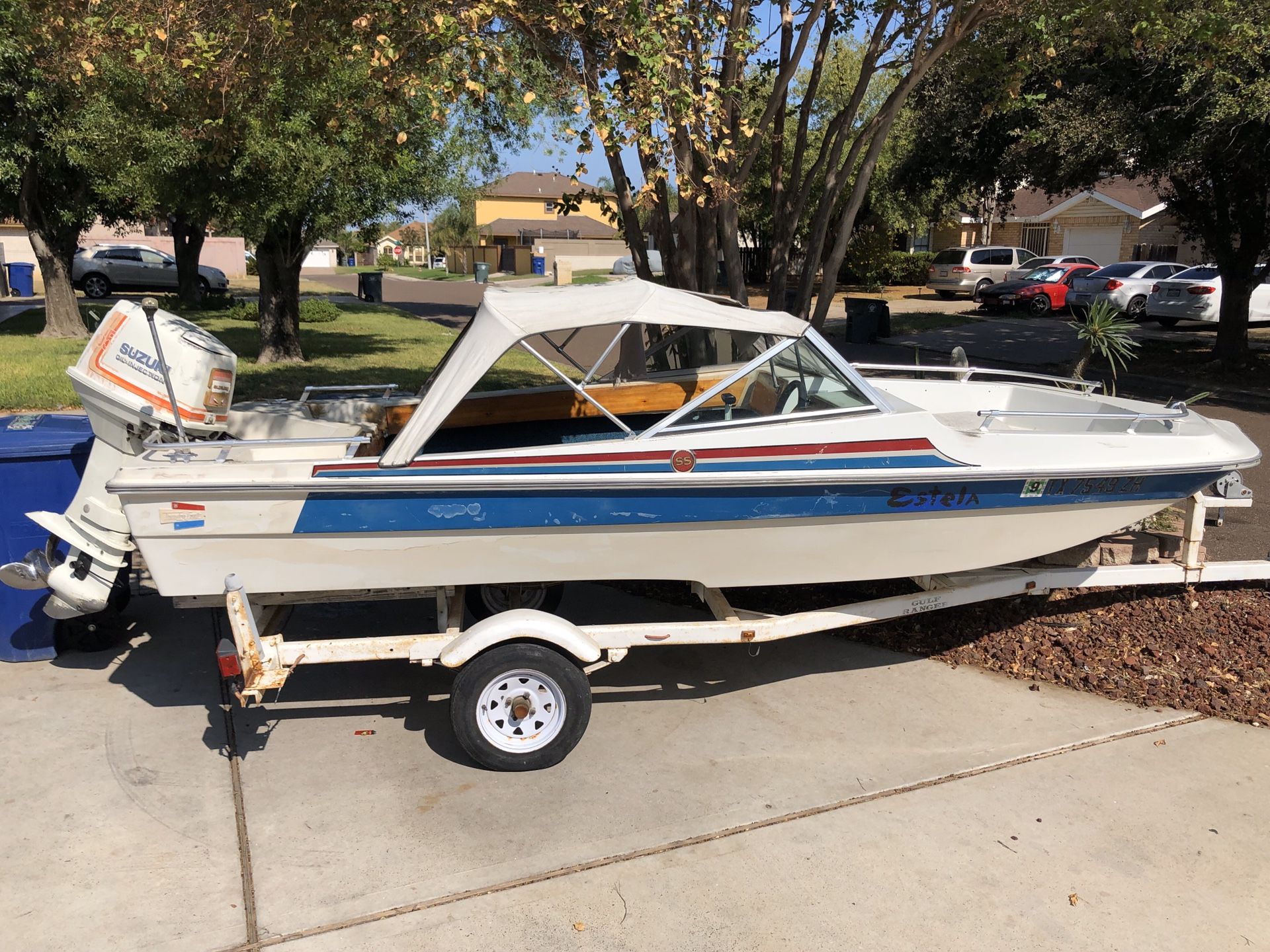 85hp Suzuki thundercraft SS 14.8ft