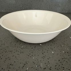 CORELLE WARE ABUNDANCE (beige color) LARGE SERVING BOWL