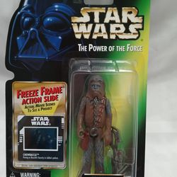 1998 Hasbro Star Wars The Power of the Force Chewbacca Action Figure New 