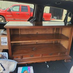 Solid Wood TV Stand