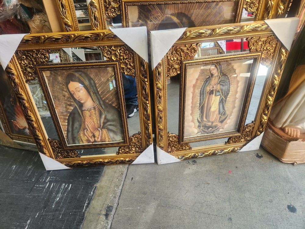Virgen De Guadalupe MIRRORED Frame 20
