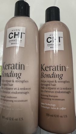 Avon Chi Keratin Bonding Shampoo and conditioner