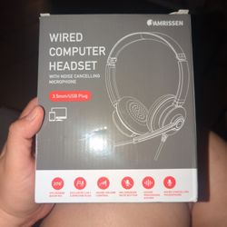 USB Computer Headset 40MM