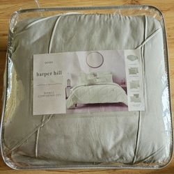 QUEEN SIZE 8PCS COMFORTER SET 