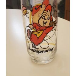 ALVIN AND THE CHIPMUNKS GLASS 1985