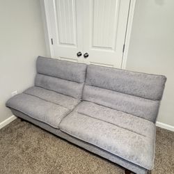 Light Gray Titan Futon Couch — Great Condition