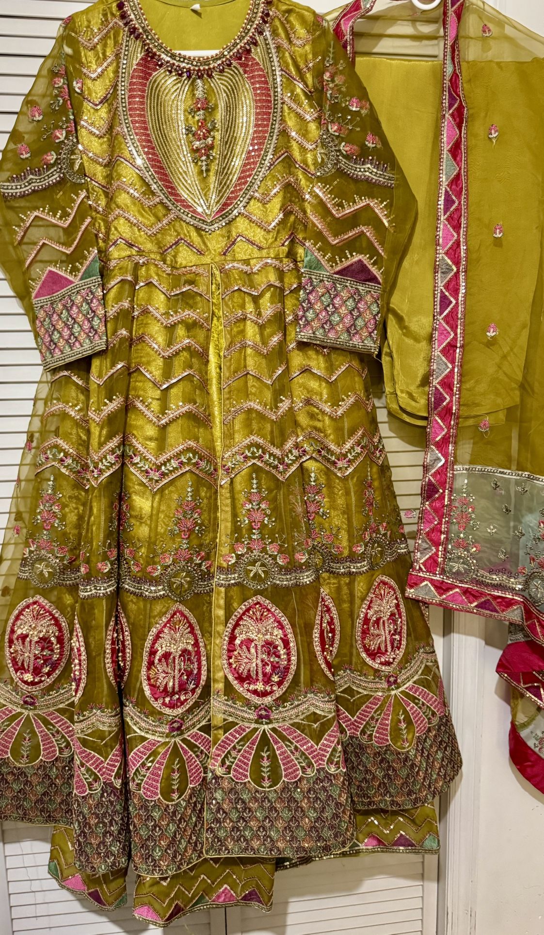 Formal Embroidered Dress