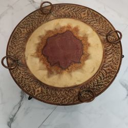 Decorative metal tray