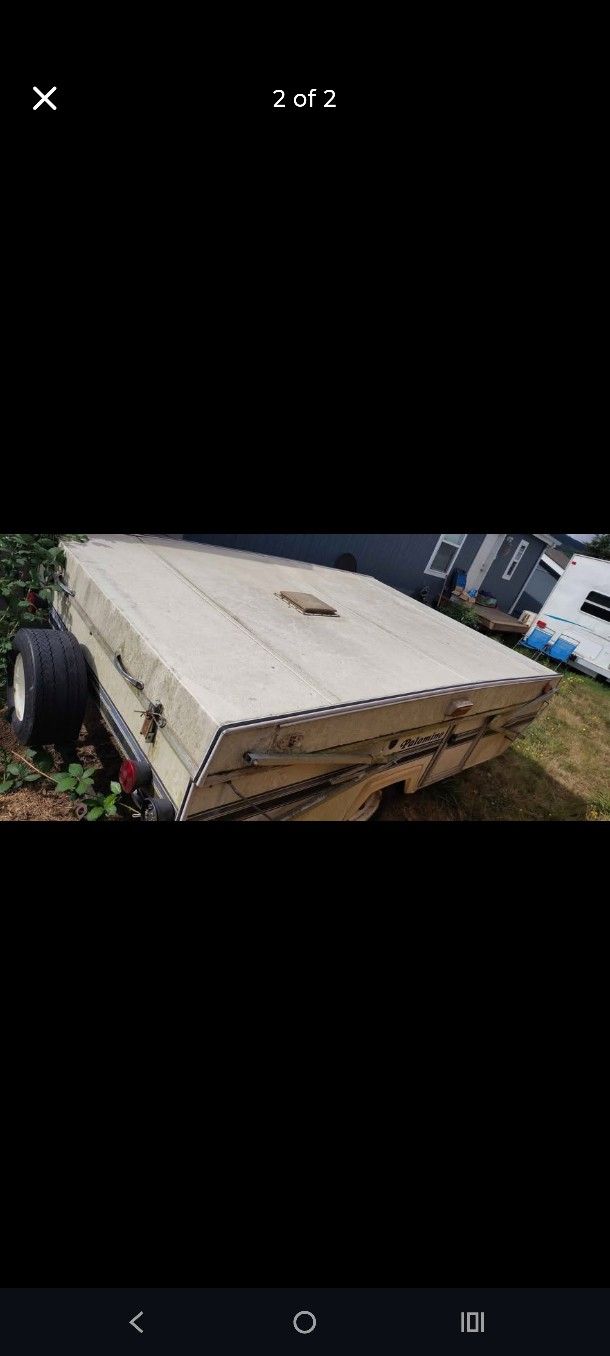 Pop Up Camp Trailer (No Title)