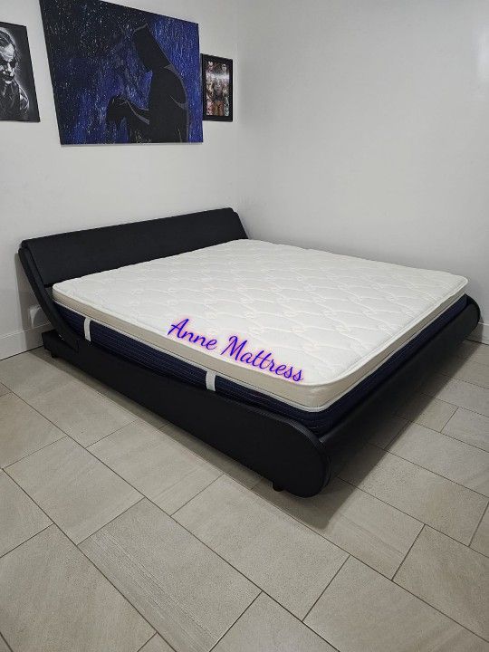 NEW KING PILLOW TOP MATTRESS AND BOX SPRING