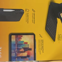 Teclado Y Estuche De iPad O Tableta Nuevo 