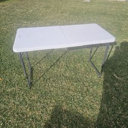 4 Ft Lifetime Folding Table