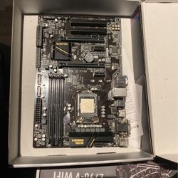 GIGABYTE GA-Z170-HD3 W/6600k Intel I5