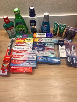 Oral Care Bundle – Colgate, Crest, Scope & More