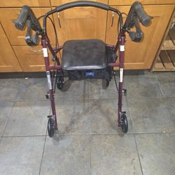 Medline 4 Wheel Walker
