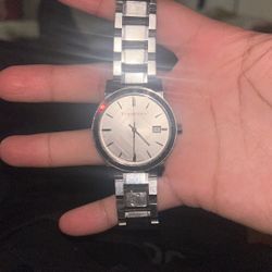 Burberry BU9000 Silver Dial Men's Watch