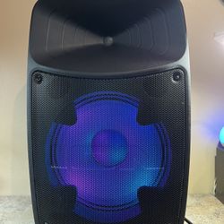 ION Audio Pro Glow Ultra iPA154 Bluetooth Speaker w/ LED Lights & USB Port