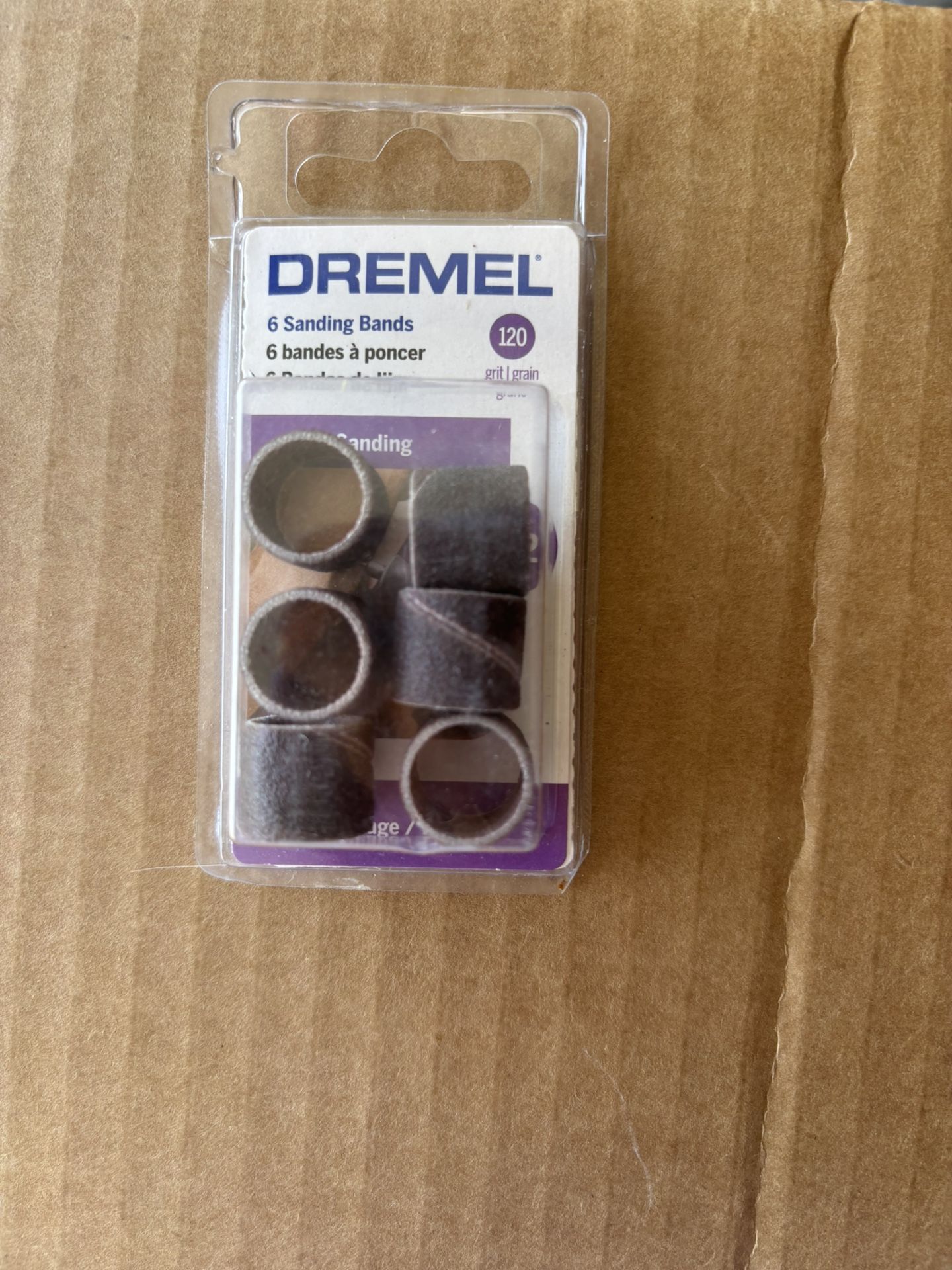 Pack Of Dremel 120 Grit Sanding Bands