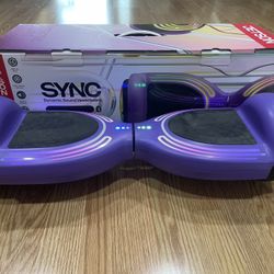 New Sealed Jetson Hoverboard Purple Charging Fun Gift Toy