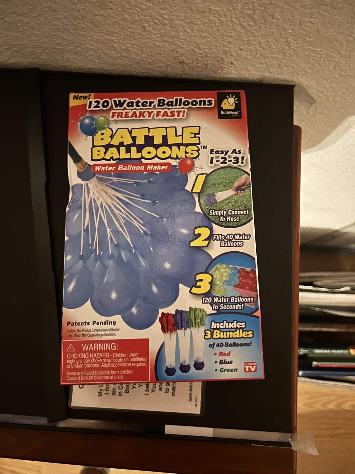 New! BulbHead Battle Balloons! 120 Water Balloons Maker!