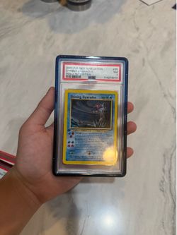 SHINING GYARADOS 1ST ED PSA 7