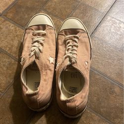 Bleached Converse One Star 