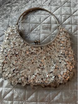 Evening crystal purse