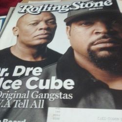 RollingStone Dr. Dre And Ice Cube