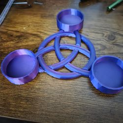 Trinity Knot Tea Light Holder