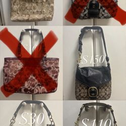 Authentic Coach Bags