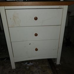 Small Dresser / Side Table Real Wood