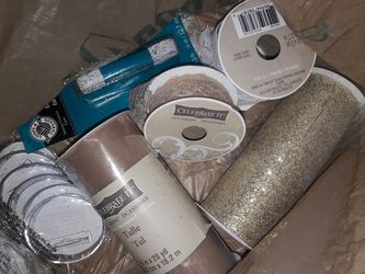 Tulle ribbon elastic