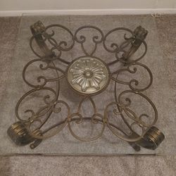 Ornate Wrought Coffee Table