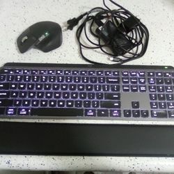 Logi Bluetooth Keyboard, Mouse &Wristrest Pad. Great With Apple