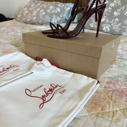 Christian Loubs Burgundy 