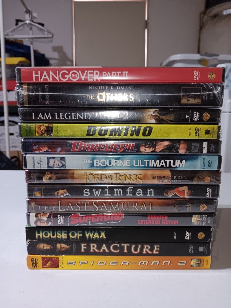 Sealed DVD Lot